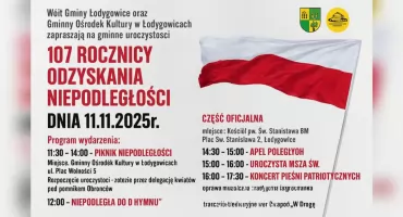 Gminne obchody Narodowego Święta Niepodległości w Łodygowicach