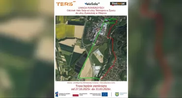 Utrudnienia na trasie Velo Soła – rozpoczęły się prace budowlane