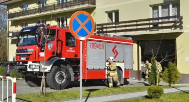 Pożar budynku mieszkalnego w Gilowicach – interweniowały liczne służby