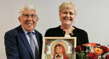 Zbigniew Micherdziński z Nagrodą Ministra Kultury i Dziedzictwa Narodowego