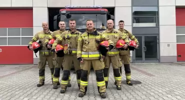 Strażacy z Bielska-Białej w programie Strażacy z sąsiedztwa