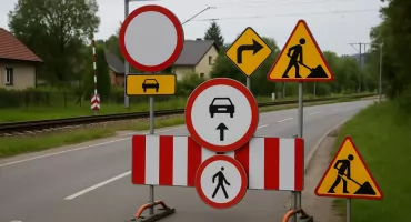 Utrudnienia w ruchu na ul. Fabrycznej w Węgierskiej Górce – zmiana organizacji od 10 listopada