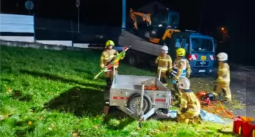 Strażacy z OSP doskonalili umiejętności podczas ćwiczeń terenowych