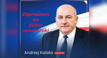 Dyżur senatorski Andrzeja Kalaty w Urzędzie Gminy Świnna