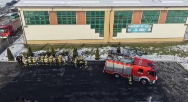 Międzygminne ćwiczenia strażackie w Gminie Łękawica