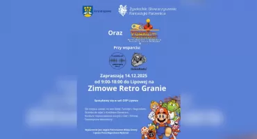 Zimowe Retro Granie w Lipowej: Powrót do przeszłości z konsolami i turniejami