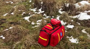 Awaryjne lądowanie paralotniarza w rejonie rzeki Moszczanka