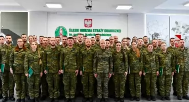 Pierwsze w tym roku mianowania w Śląskim Oddziale Straży Granicznej