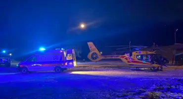 Groźny wypadek dziecka na stoku w Zawoi. Interweniował śmigłowiec LPR