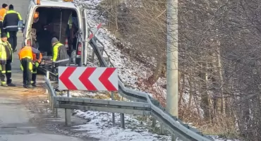 Powiat Żywiecki stara się o środki na likwidację osuwiska w Zarzeczu