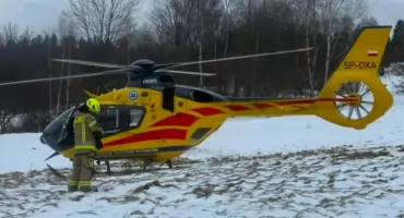 ALARM w Rajczy (Graberki). Interwencja służb i lądowanie śmigłowca LPR