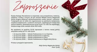 Świąteczne spotkania dla seniorów w Gminie Węgierska Górka: Tradycja i wspólne kolędowanie