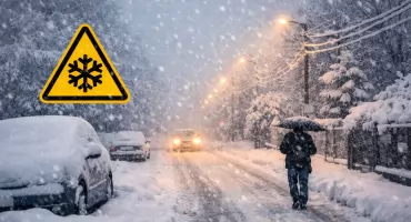 Ostrzeżenie meteorologiczne – intensywne opady śniegu