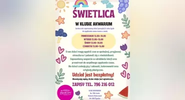 Świetlica dla dzieci w Żywcu: Bezpłatne zajęcia i pomoc w nauce w Klubie Akwarium