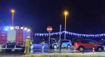 Wypadek drogowy w Czernichowie – ul. Żywiecka