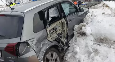 Zdarzenie drogowe na drodze ekspresowej S1