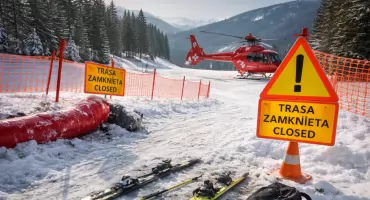 Tragiczny wypadek na stoku w Jasnej. Zginął 28-latek z powiatu cieszyńskiego