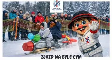 Zjazd na byle czym w Rajczy: Szalona zabawa podczas Narciarskiego Rajdu Chłopskiego