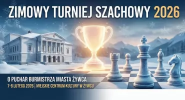 Szach-mat w Miejskim Centrum Kultury! Ruszają zapisy na Zimowy Turniej Szachowy o Puchar Burmistrza Żywca