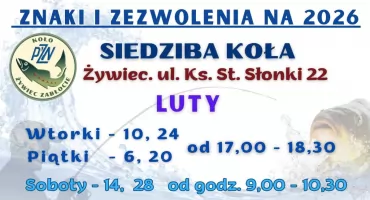 Zezwolenia PZW Żywiec Zabłocie na sezon 2026 – formalności, nagrody i bonusy