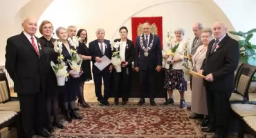 Złote Gody w Urzędzie Stanu Cywilnego w Żywcu