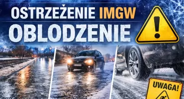 Ostrzeżenie meteorologiczne IMGW – Oblodzenie (stopień 1)