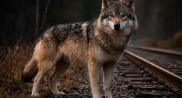 Groźne spotkanie z wilkami przy stacji w Lalikach. 15-latka uniknęła ataku