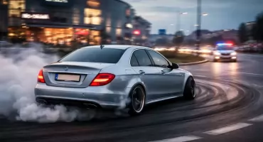 Driftował w centrum Bielska-Białej. 50-latek stanie przed sądem