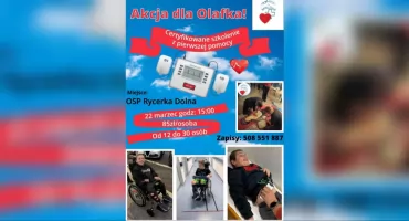 Szkolenie z pierwszej pomocy w OSP Rycerka Dolna