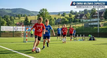 Piłkarska przygoda w Kamesznicy: Gmina Milówka zaprasza dzieci na darmowe treningi!
