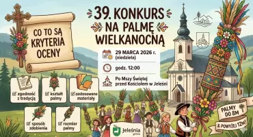 Wielkanocna tradycja w Jeleśni: Rusza 39. Konkurs na Palmę Wielkanocną
