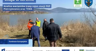 Ścieżka rowerowa nad Jeziorem Żywieckim. Samorząd analizuje trudny odcinek