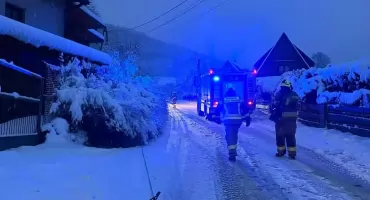 Pracowity dzień strażaków z Koszarawy