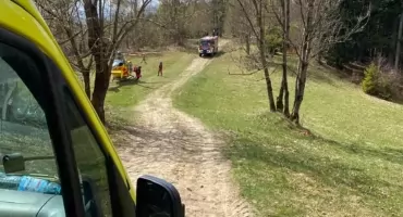 Skuteczna akcja ratunkowa w trudnym terenie powiatu żywieckiego