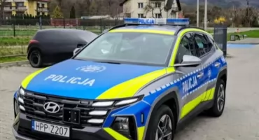 Kontrola drogowa w Żywcu kończy się zatrzymaniem poszukiwanego rowerzysty