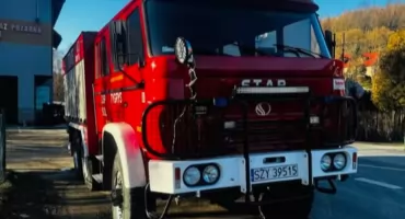 OSP Sól szybko reaguje po zderzeniu pociągu z dziką zwierzyną na torach