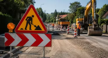 Remont drogi w Gilowicach oznacza ograniczenia ruchu 2 czerwca