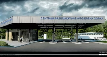 Węgierska Górka inwestuje w nowoczesne centrum przesiadkowe na ulicy Zielonej