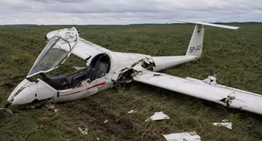 Tragiczny wypadek szybowca podczas lotu szkoleniowego w Bielsku-Białej