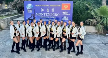 Żywieckie zespoły Twister i Aqua Dancer na międzynarodowym festiwalu w Czarnogórze