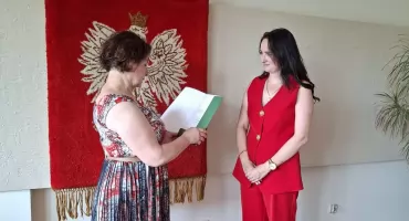 Kinga Kachel-Piela nową dyrektor Zespołu Szkół nr 2 w Jeleśni