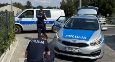 Zamieszanie przy ulicy Świętokrzyskiej w Żywcu po kradzieży z rozbojem