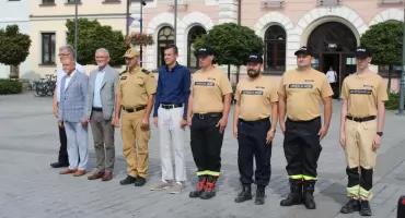 Powiatowy obóz Młodzieżowych Drużyn Pożarniczych zakończony z podziękowaniami