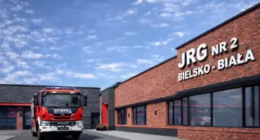 Nowa siedziba straży pożarnej w Bielsko-Białej z terenem o powierzchni 1,5 hektara