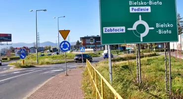 Policja o rondzie Janicha w Żywcu. KPP wskazuje na konieczność przebudowy