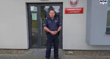Dzielnicowy na urlopie uratował życie mężczyźnie przy ulicy Leśnej