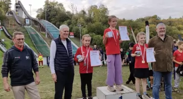 Cztery mistrzowskie medale uczennic z Lipowej na zawodach w Niemczech
