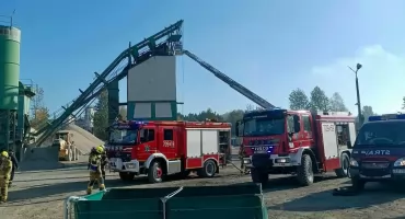 Międzygminne ćwiczenia OSP w Łękawicy połączone z symulacją pożaru i wypadku