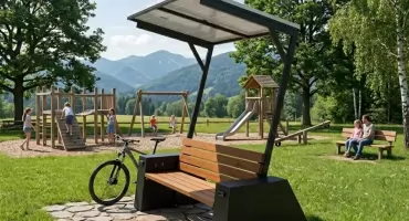 Gmina Lipowa inwestuje w ławki solarne w pięciu lokalizacjach na styczniowy start